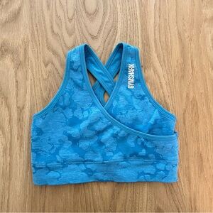 Gymshark Blue Women's Swim Top